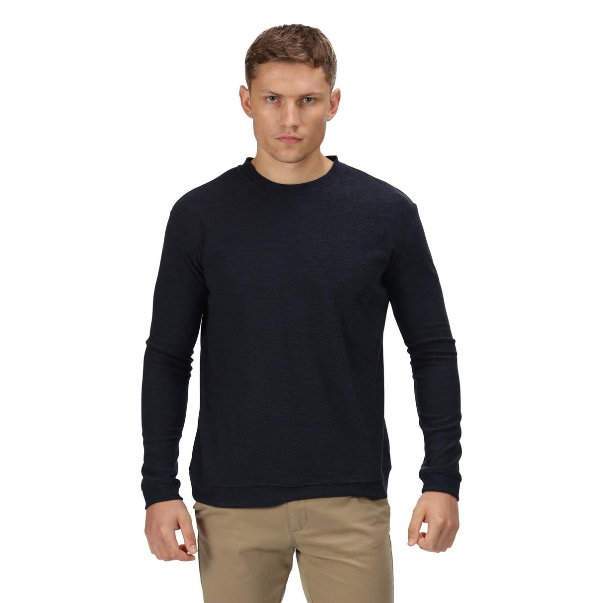 Regatta Leith Mens Crew Neck Sweatshirt Top Crew Neck - Just £15.95! Shop now at Warwickshire Clothing.