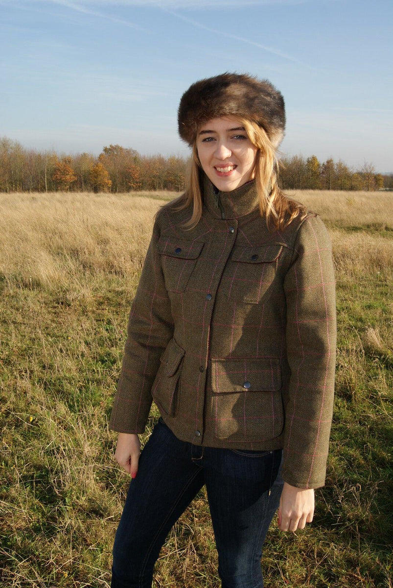 Shire Classics Womens Quilted Tweed Windsor Country Jacket