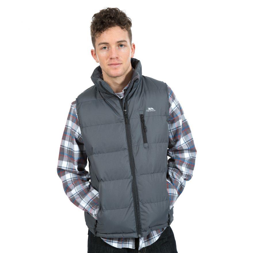 Trespass Mens Clasp Padded Gilet Bodywarmer - Just £34.99! Shop now at Warwickshire Clothing.