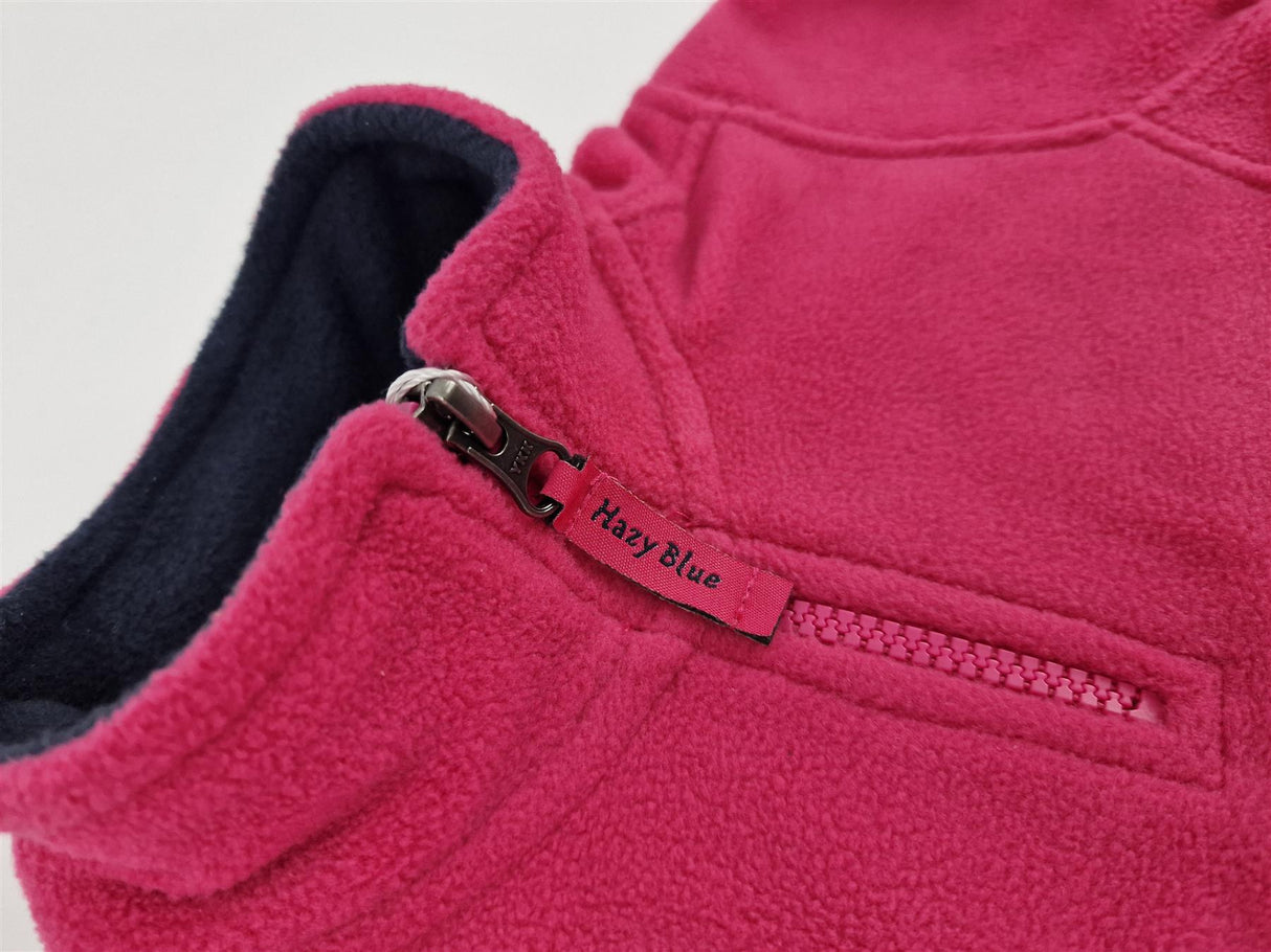 Hazy Blue Kids Half Zip Fleeces - Just £18.99! Shop now at Warwickshire Clothing.