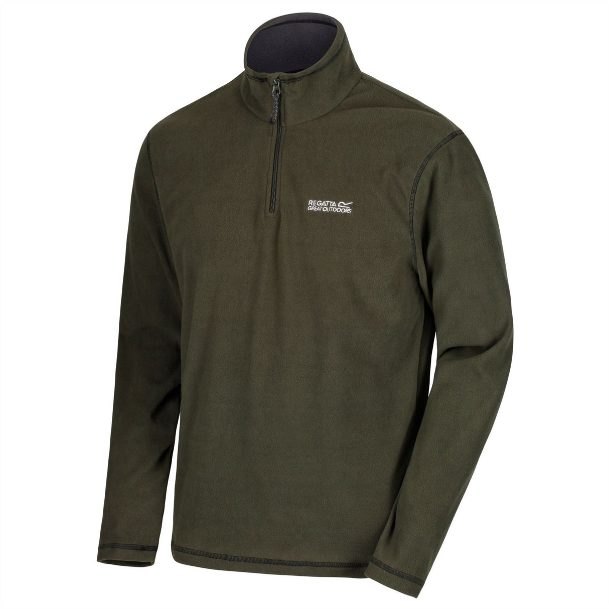 Regatta Mens Thompson Half Zip Light Micro Fleece | Dark Colours - Just £12.99! Shop now at Warwickshire Clothing.