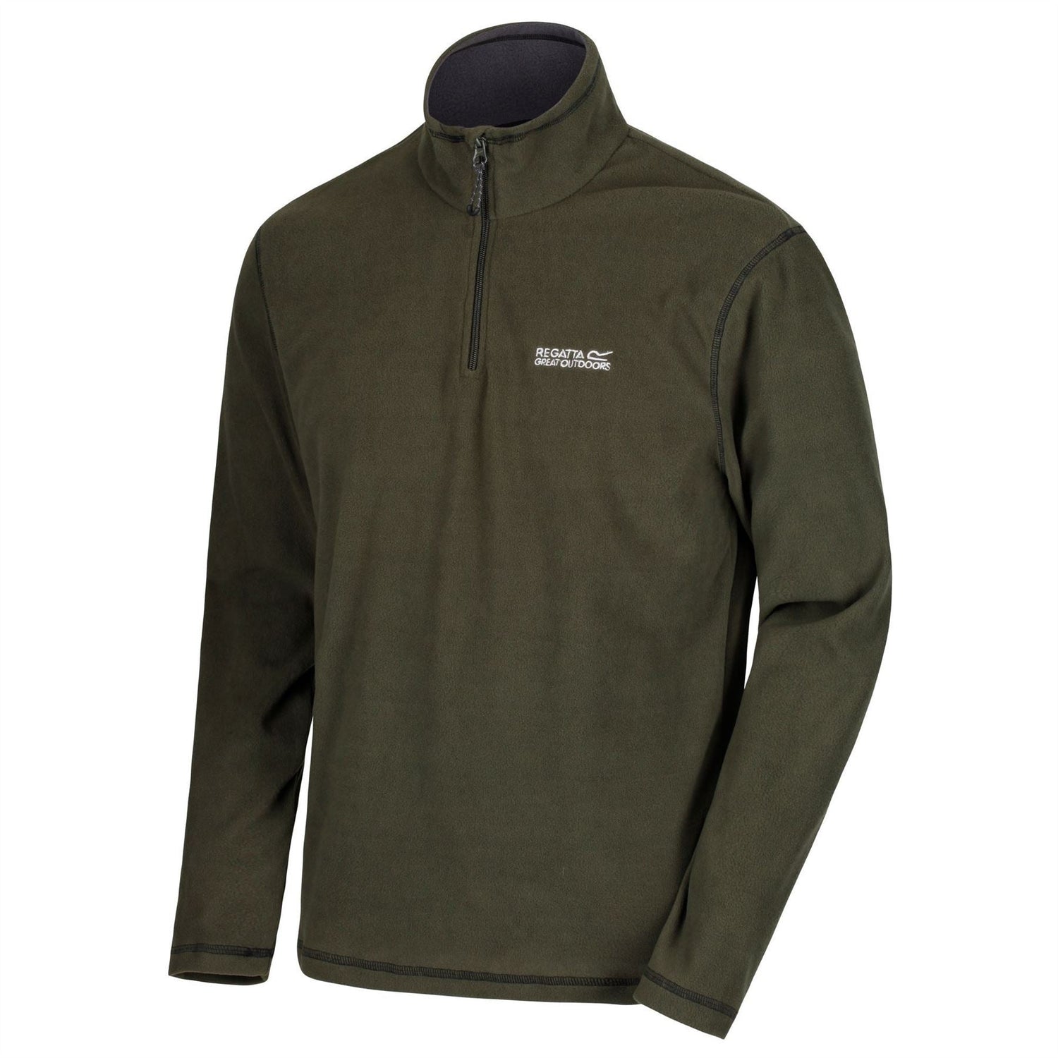 Regatta Mens Thompson Half Zip Light Micro Fleece | Dark Colours - Just £12.99! Shop now at Warwickshire Clothing.