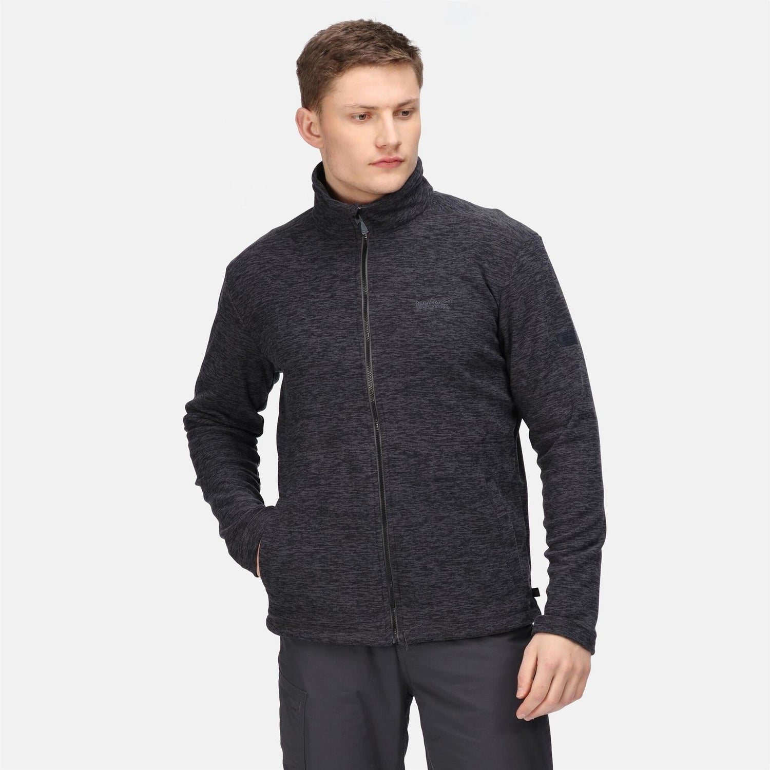 Regatta Mens Eilon Anti Pilling Full Zip Fleece Jacket - Just £19.99! Shop now at Warwickshire Clothing.