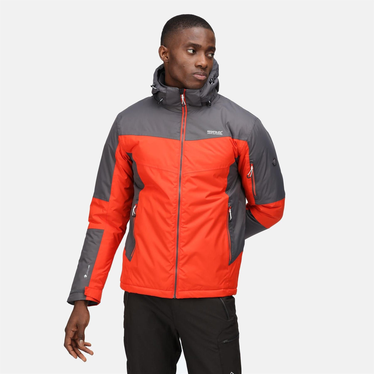 Regatta Mens Fincham Waterproof Insulated Hidden Hood Jacket - Just £34.99! Shop now at Warwickshire Clothing.
