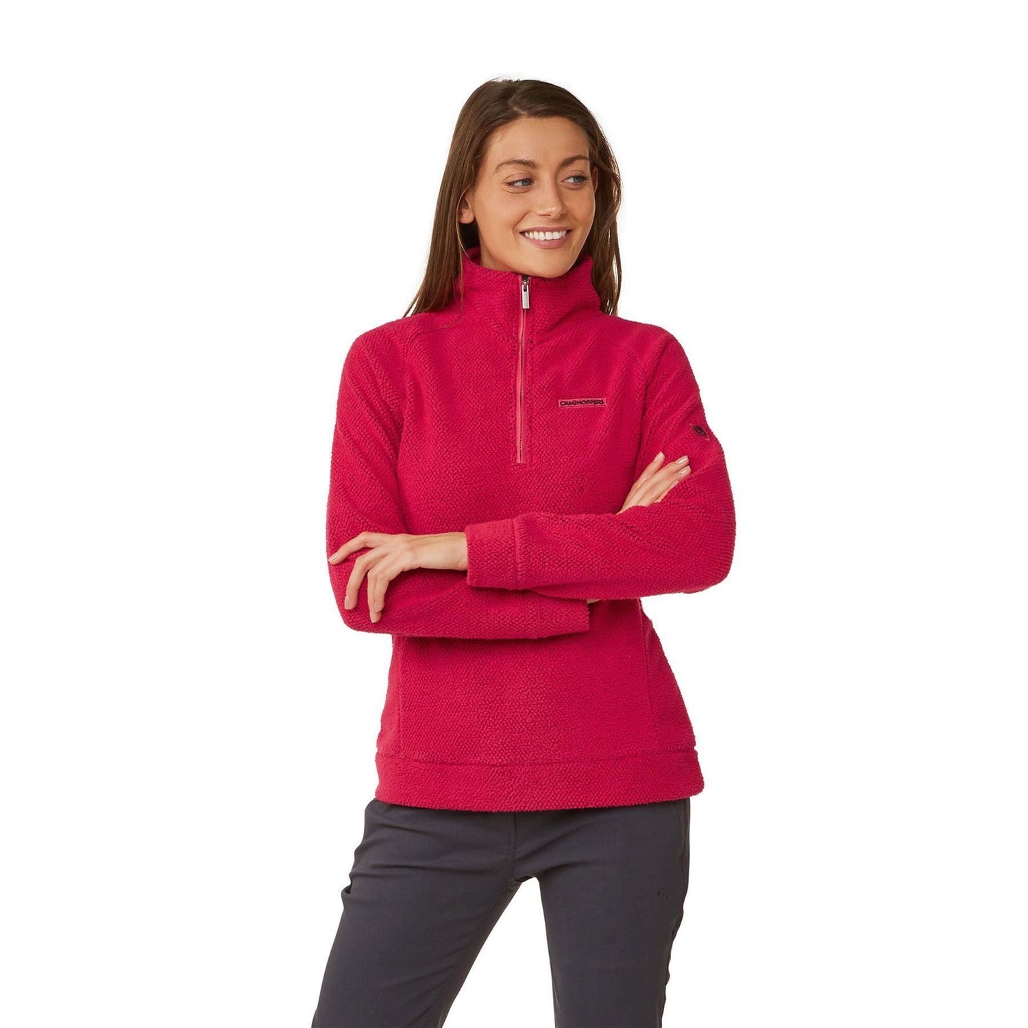 Craghoppers Women's Ambra Half Zip Fleece - Just £24.99! Shop now at Warwickshire Clothing.