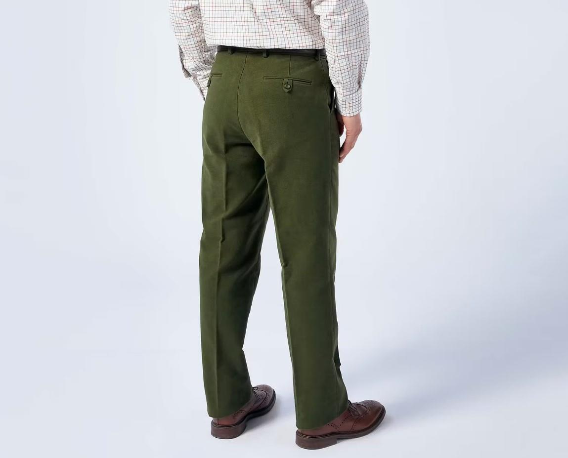 Hazy Blue Mens Moleskin Heavy Weight Stretch Trousers - Just £39.99! Shop now at Warwickshire Clothing.