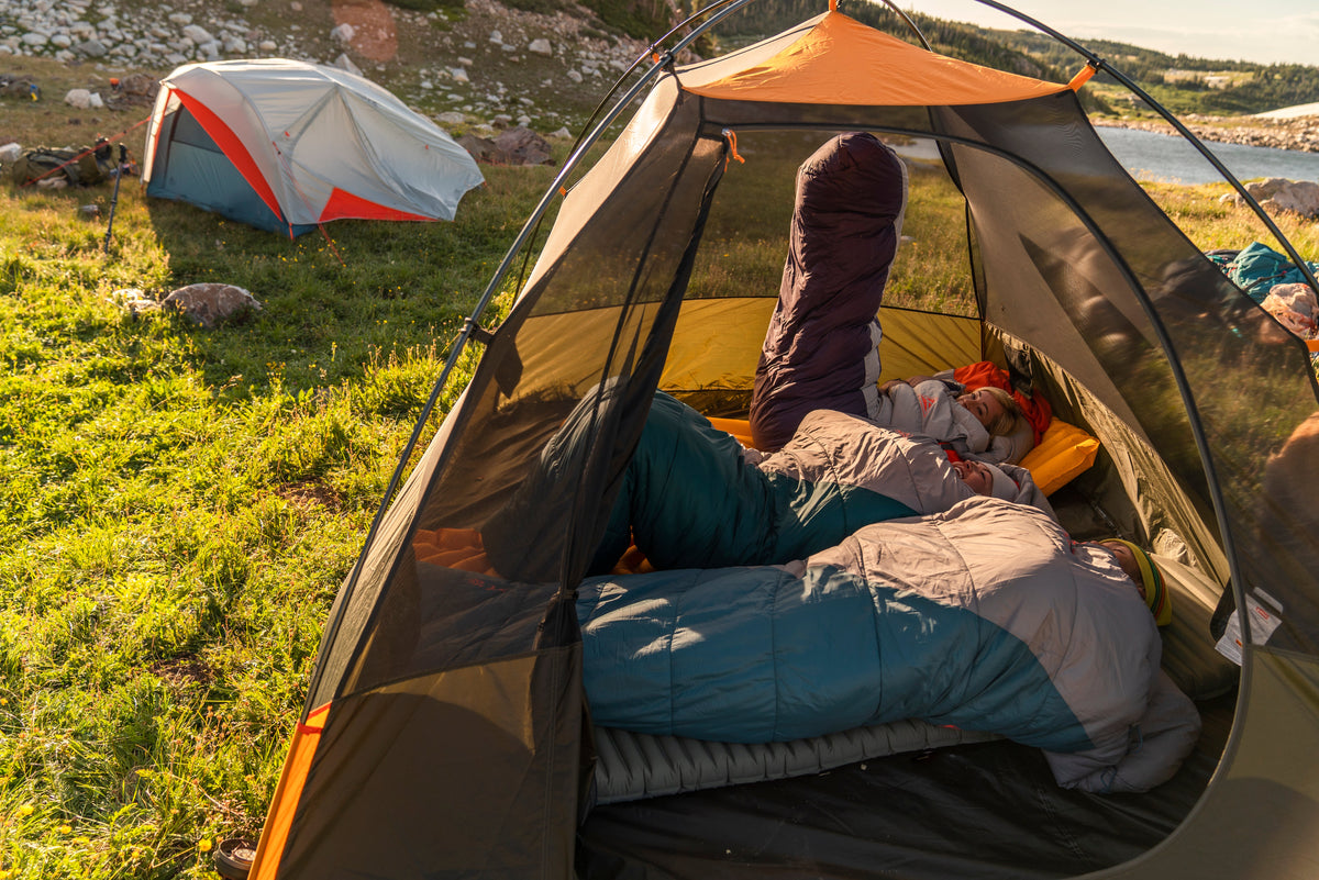 Kelty Grand Mesa 4 Person Tent - Beluga/Golden Oak