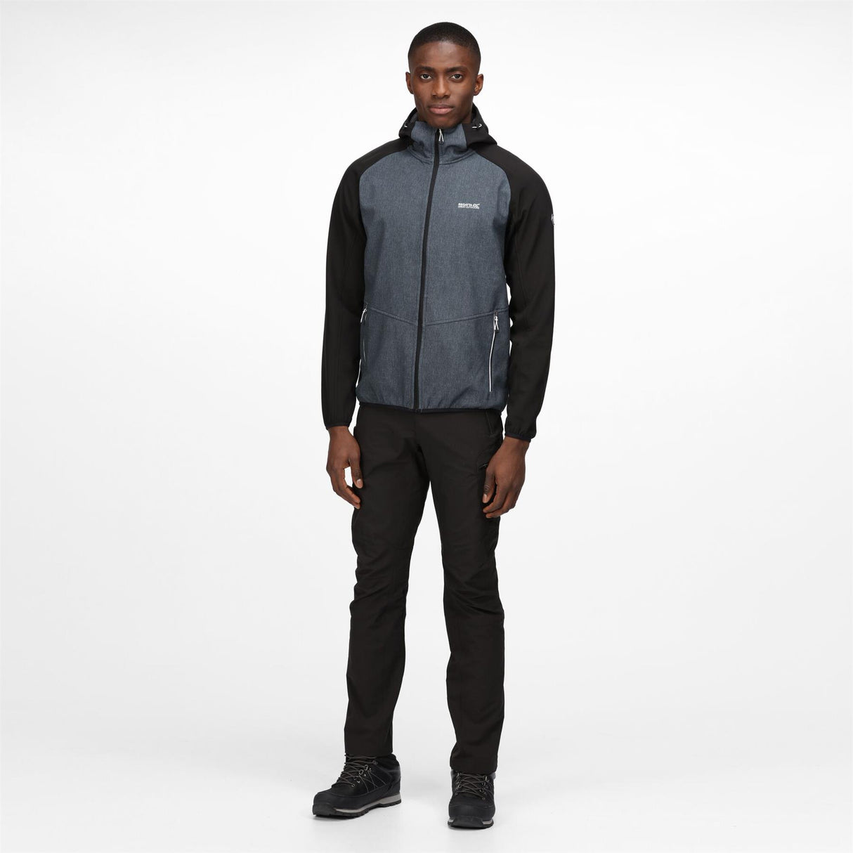 Regatta Mens Arec III Outdoor Hooded Softshell Jacket - Just £29.99! Shop now at Warwickshire Clothing.