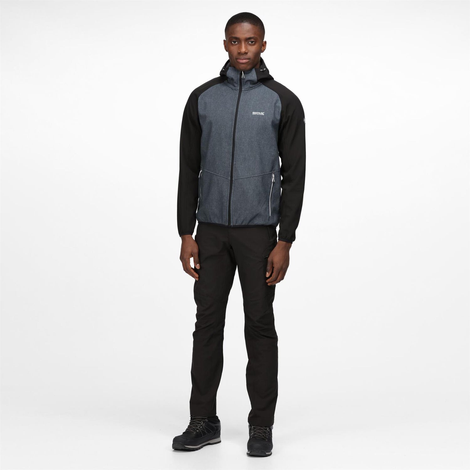 Regatta Mens Arec III Outdoor Hooded Softshell Jacket - Just £29.99! Shop now at Warwickshire Clothing.