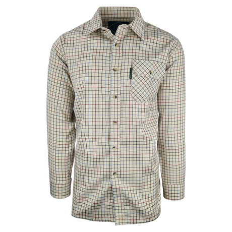 Country Classics Mens Long Sleeve Check Shirt - Burghley Red - Just £18.99! Shop now at Warwickshire Clothing.