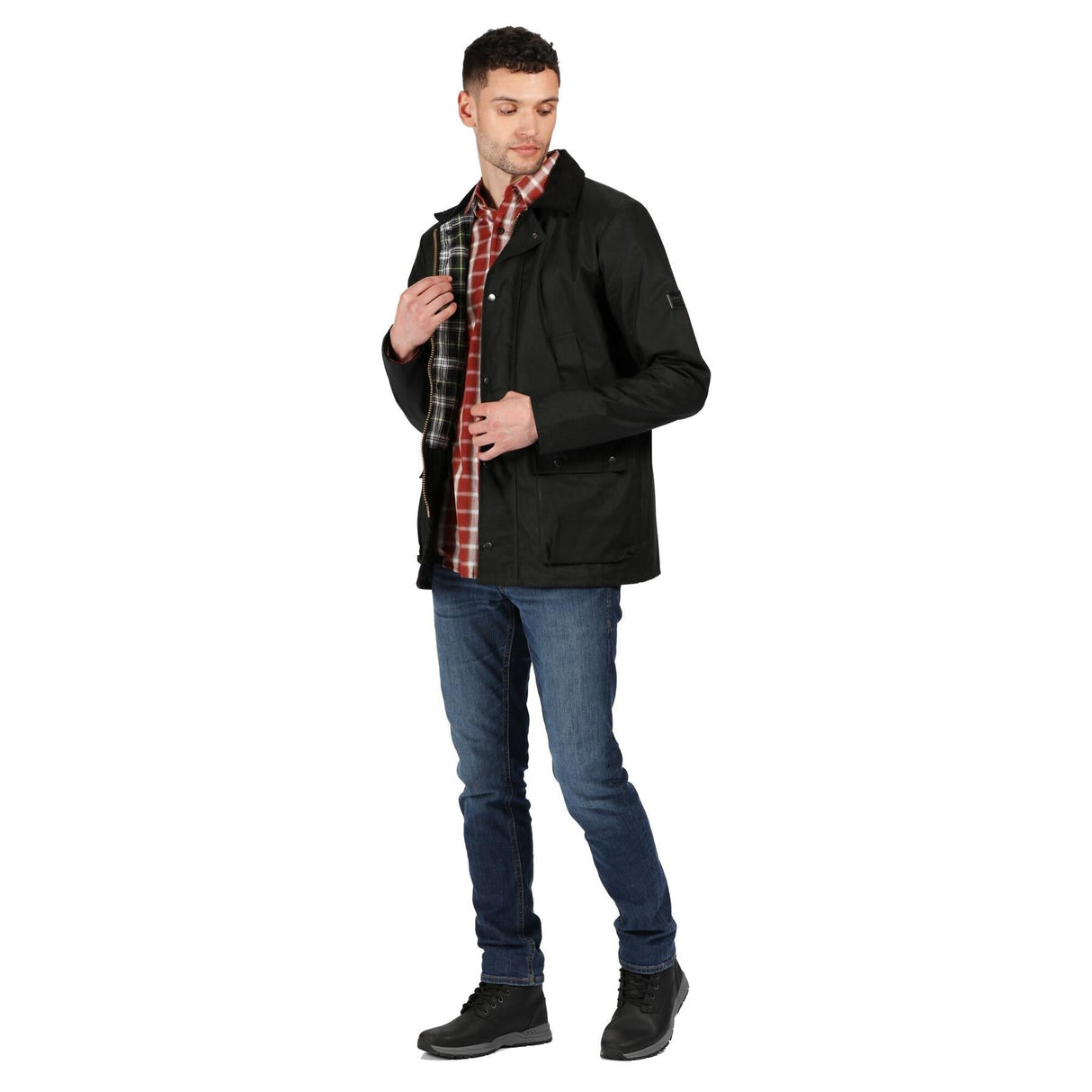 Regatta Mens Country Water Repellent Collared Full Zip Classic Coat - Just £39.99! Shop now at Warwickshire Clothing.