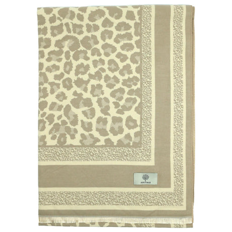 Heritage Warm Cashmere Pashmina Soft Feel Scarves - Leopard - Just $13.99! Shop now at Warwickshire Clothing. Free Dellivery.