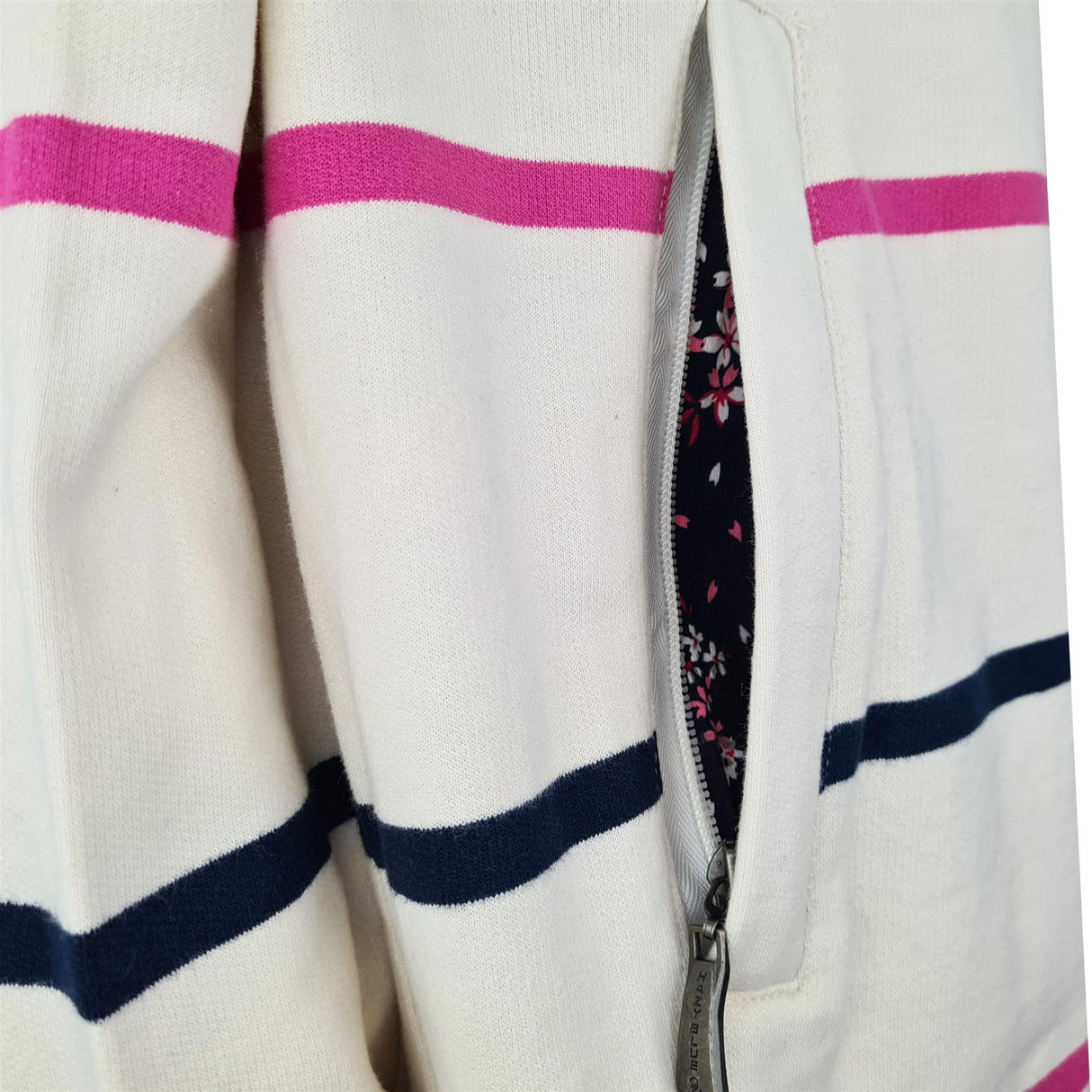 Hazy Blue Womens Half Zip Pullover Sweatshirts - Lizzy - Just £29.99! Shop now at Warwickshire Clothing.