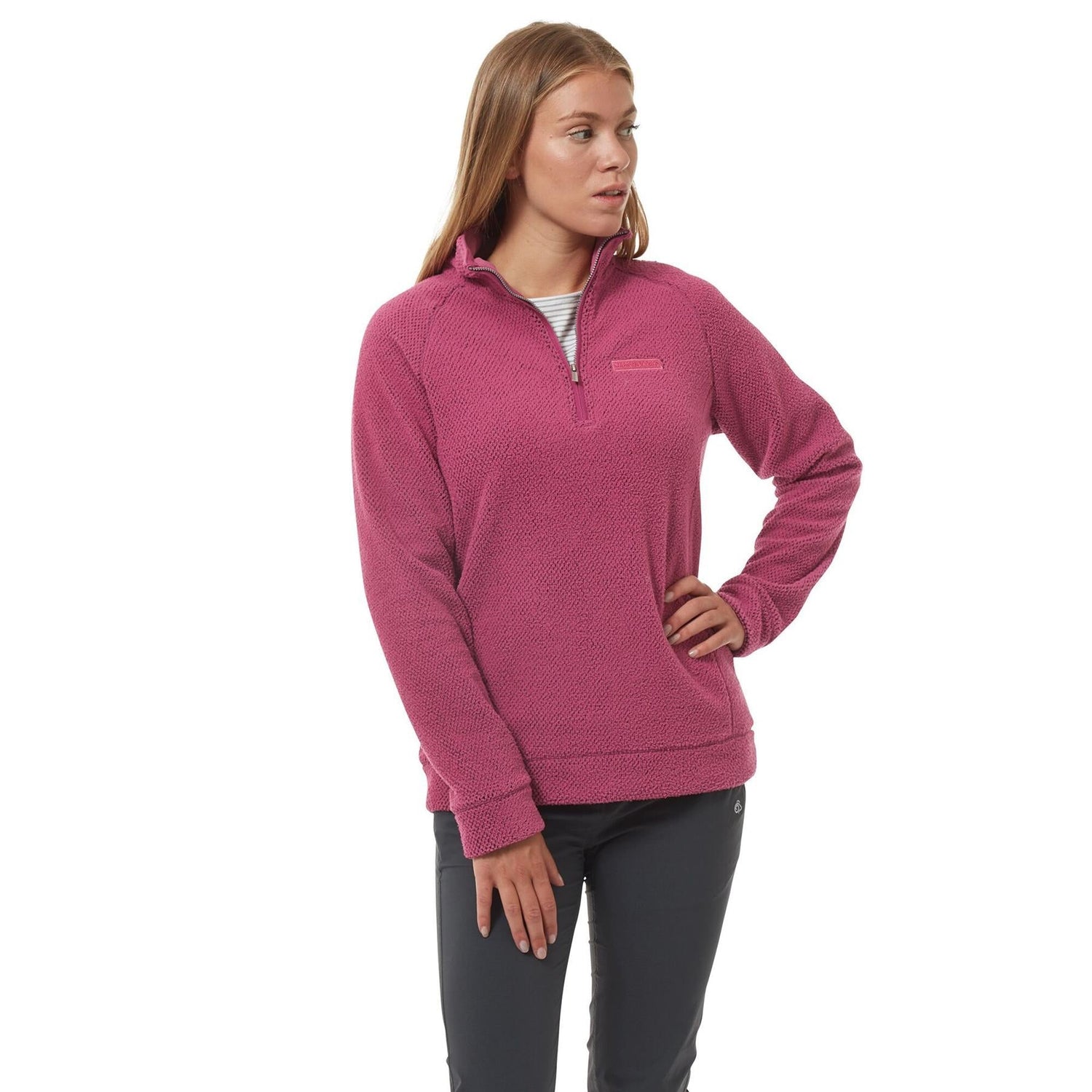 Craghoppers Women's Ambra Half Zip Fleece - Just £24.99! Shop now at Warwickshire Clothing.