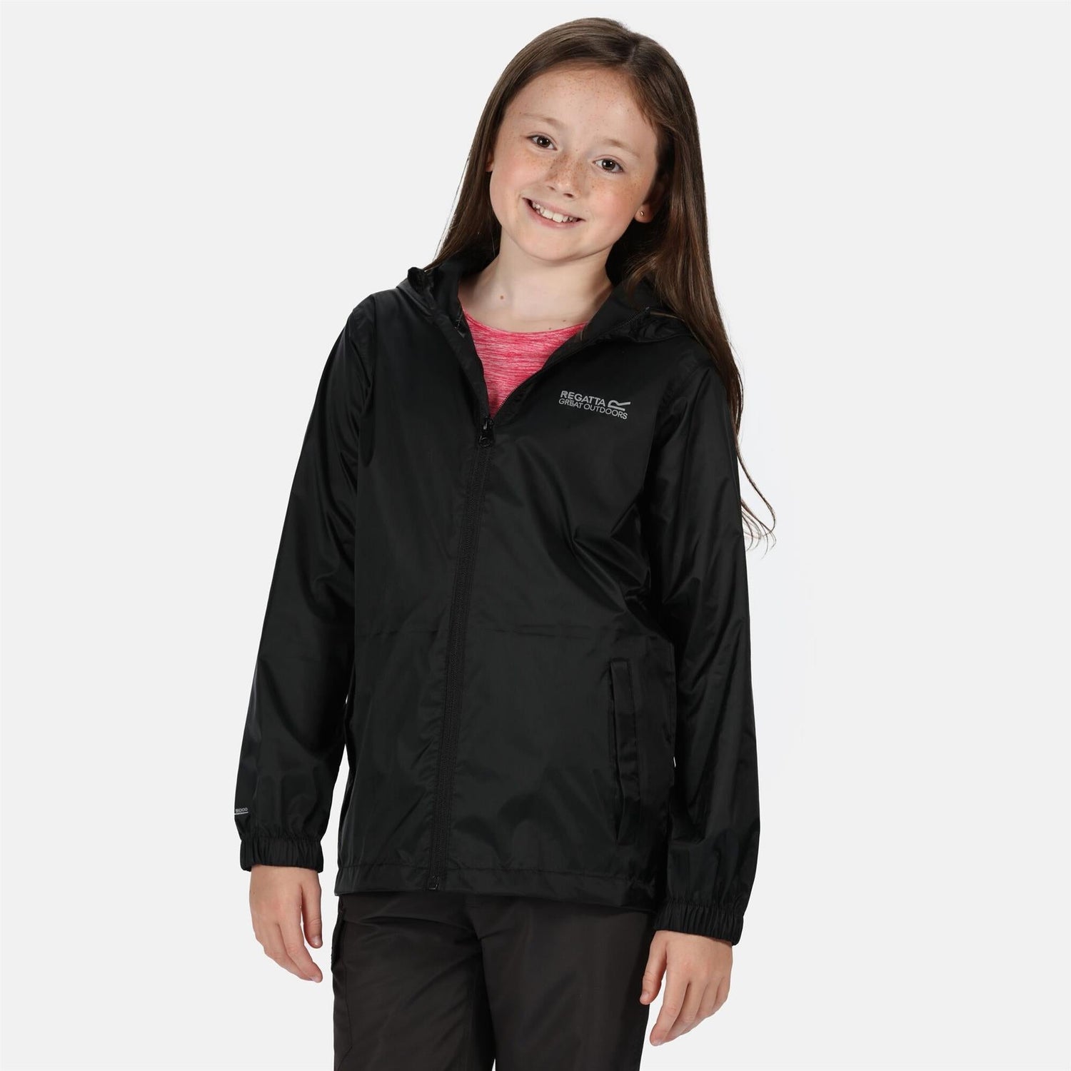 Regatta Kids Pack it Jacket III Lightweight Waterproof Packaway Jacket - Just £14.99! Shop now at Warwickshire Clothing.