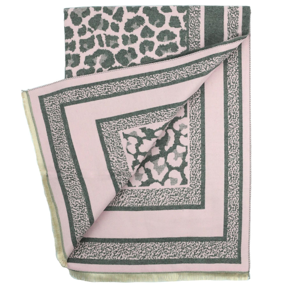 Heritage Warm Cashmere Pashmina Soft Feel Scarves - Leopard - Just £13.99! Shop now at Warwickshire Clothing.