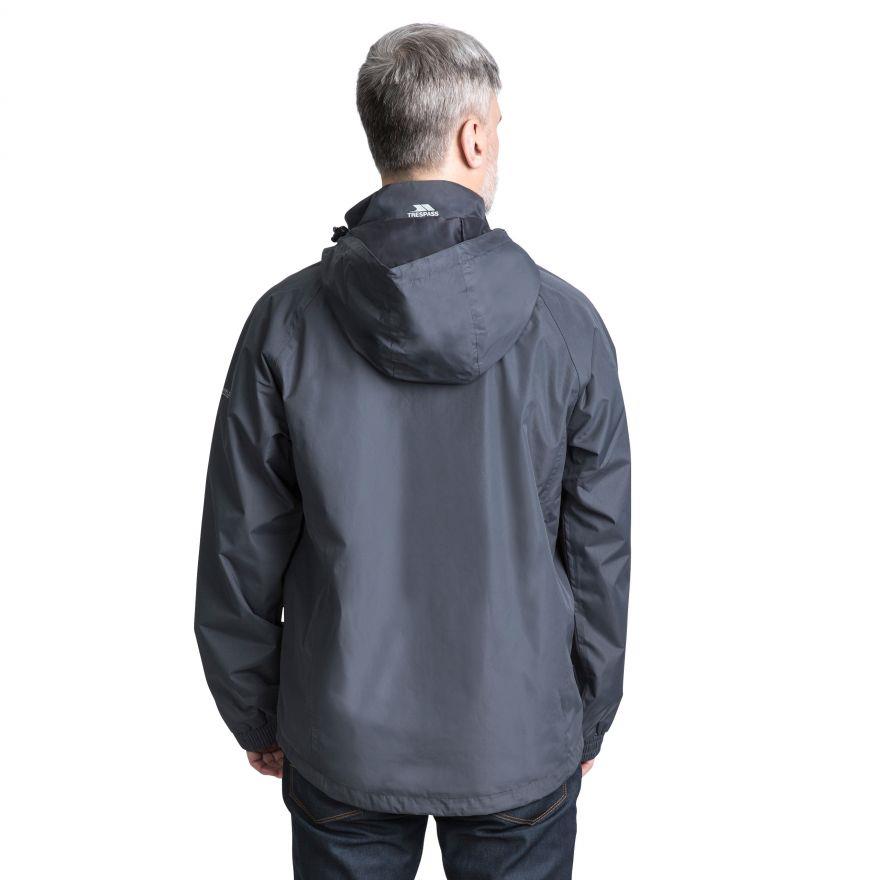 Trespass Mens Nabro II Waterproof Jacket Hooded Weatherproof Rain Coat - Just £29.99! Shop now at Warwickshire Clothing.