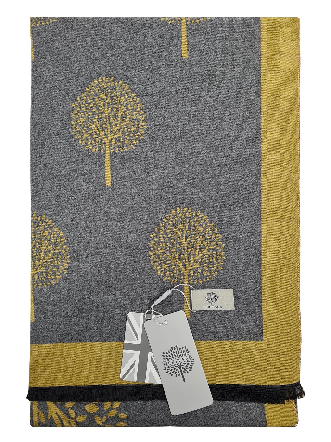 Heritage Pashmina Tree Of Life Womens Scarf - Just £14.99! Shop now at Warwickshire Clothing.