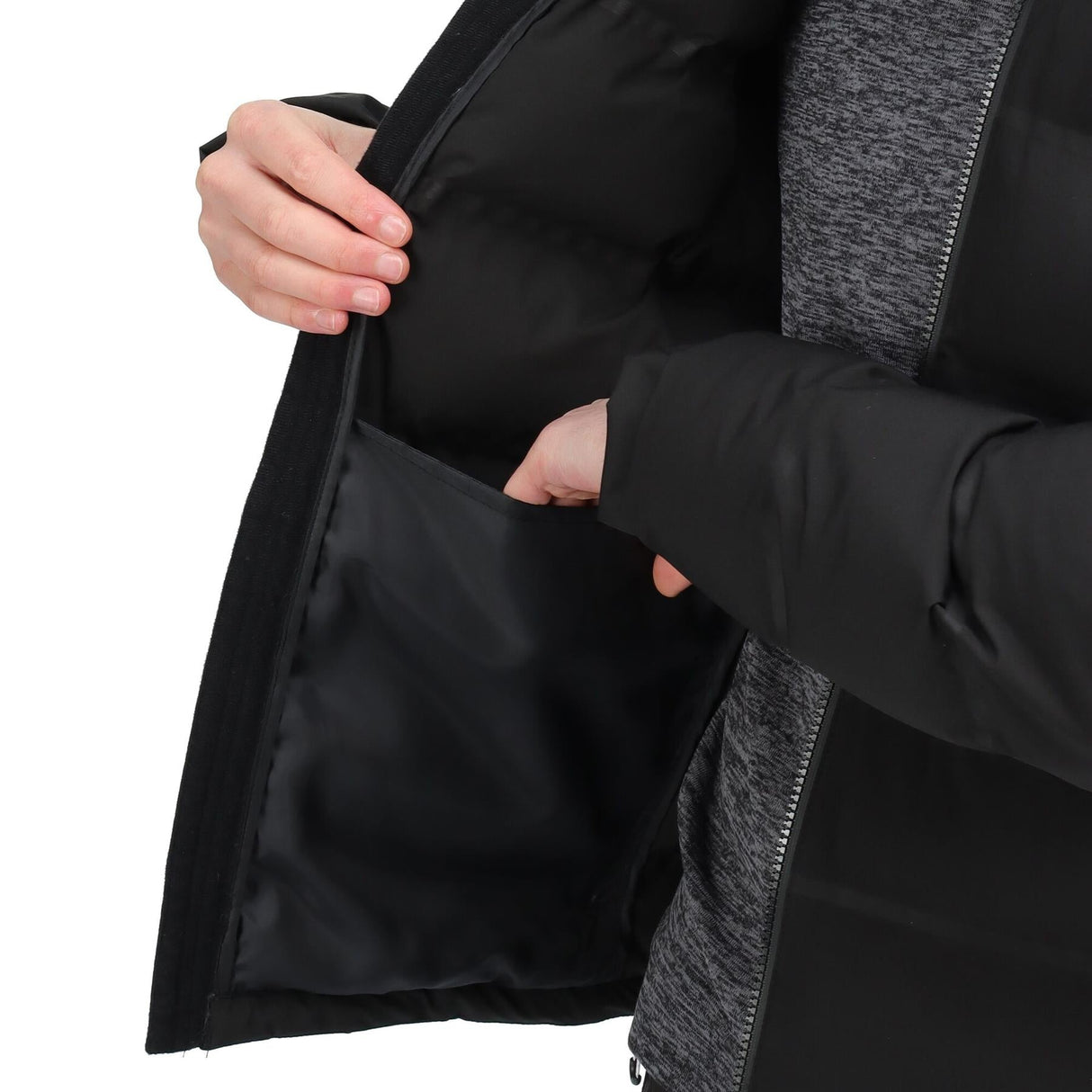 Regatta Mens Thermisto Water Repellent Durable Hooded Padded Puffer Jacket - Just £47.99! Shop now at Warwickshire Clothing.