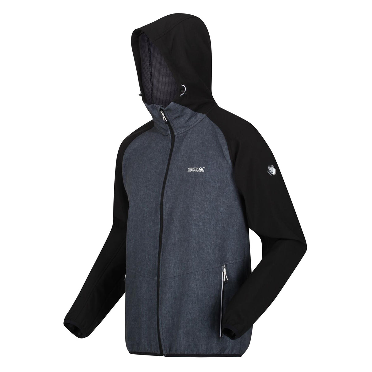 Regatta Mens Arec III Outdoor Hooded Softshell Jacket - Just £29.99! Shop now at Warwickshire Clothing.