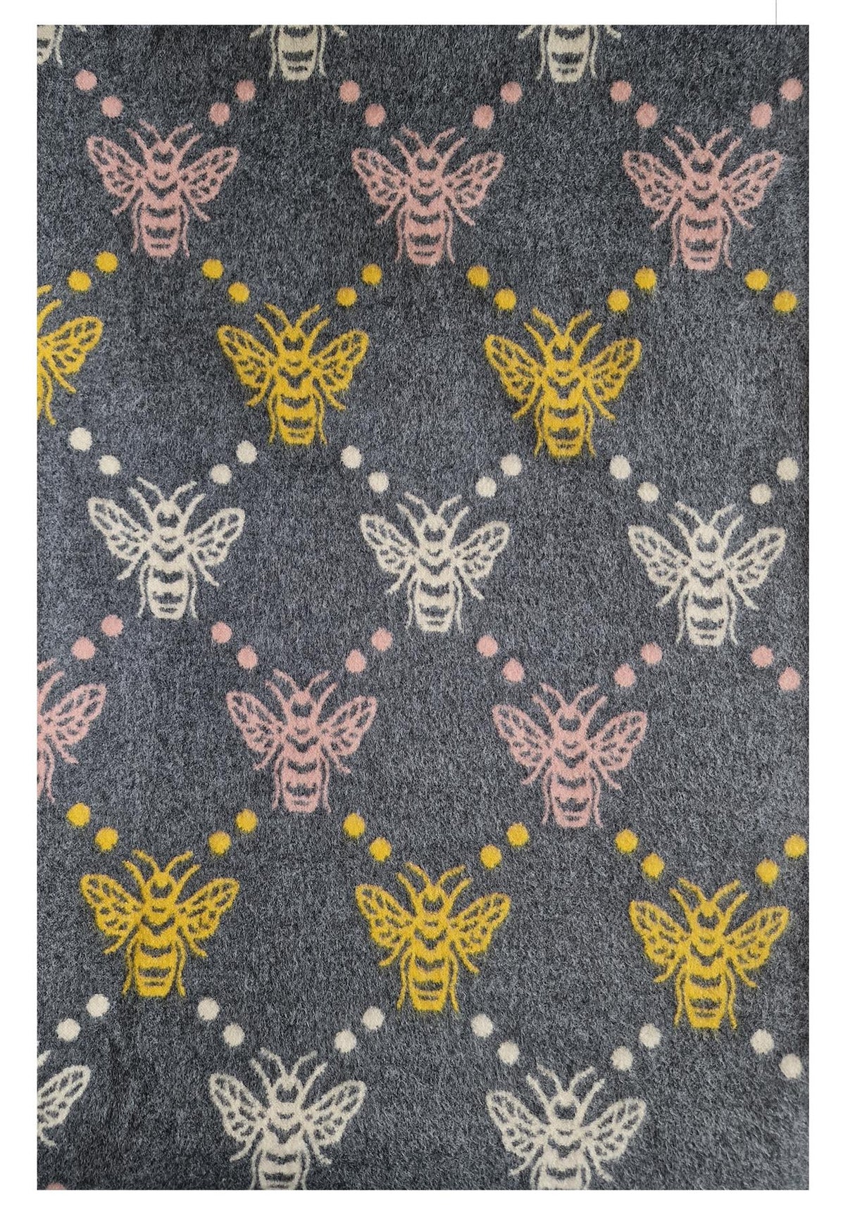 Hazy Blue Pashmina feel Luxury Ladies Womens Scarf - Bee - Just £13.99! Shop now at Warwickshire Clothing.