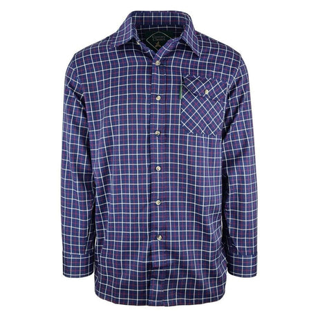 Country Classics Mens Long Sleeve Country Check Shirt - Fontwell Navy - Just $18.99! Shop now at Warwickshire Clothing. Free Dellivery.