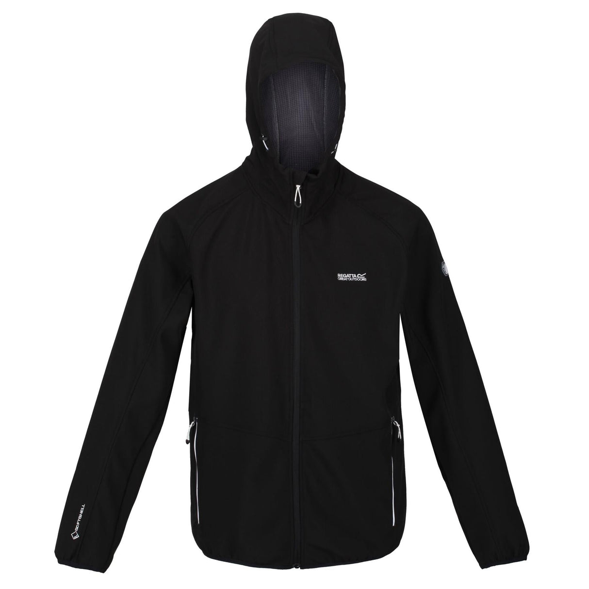 Regatta Mens Arec III Outdoor Hooded Softshell Jacket - Just £29.99! Shop now at Warwickshire Clothing.