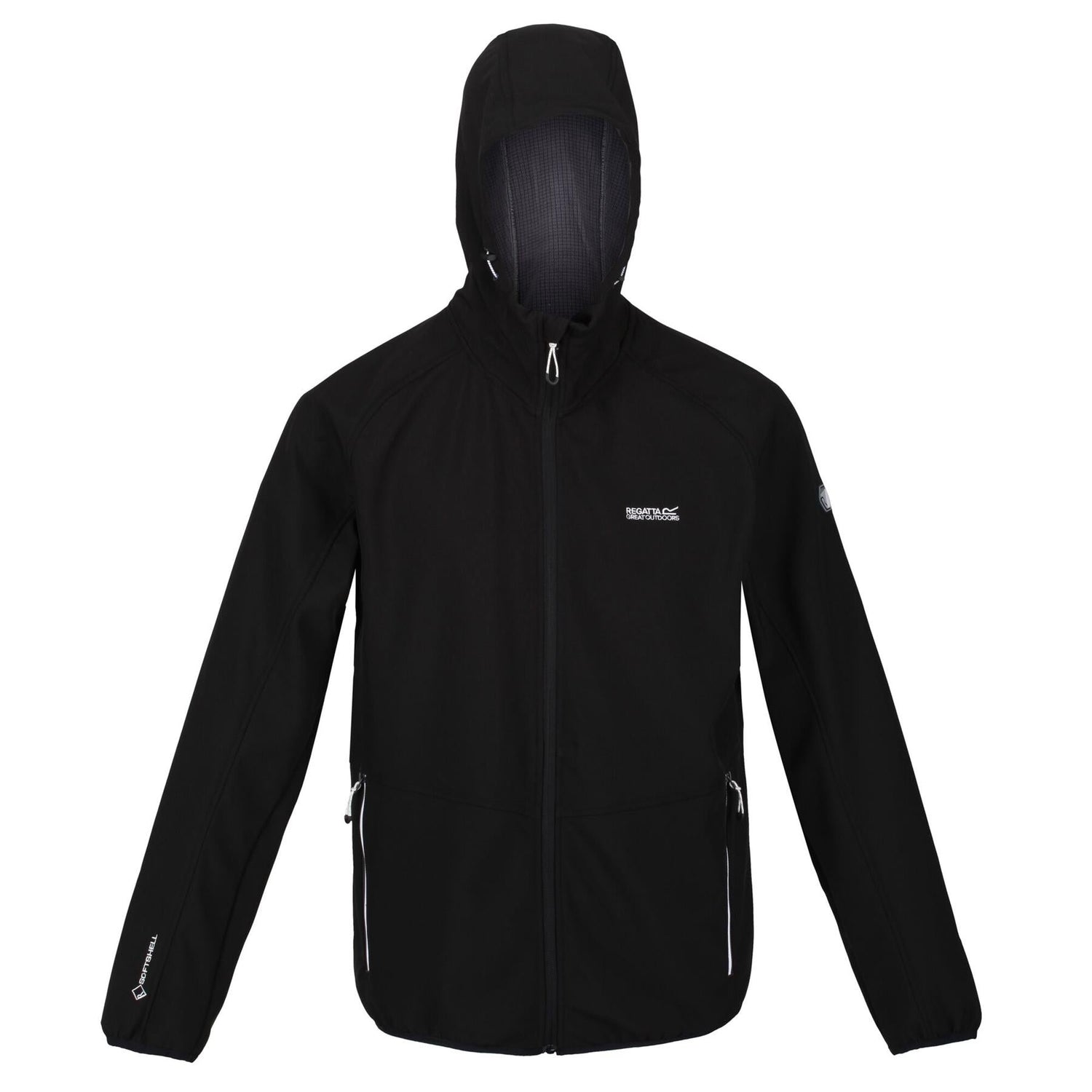 Regatta Mens Arec III Outdoor Hooded Softshell Jacket - Just £29.99! Shop now at Warwickshire Clothing.