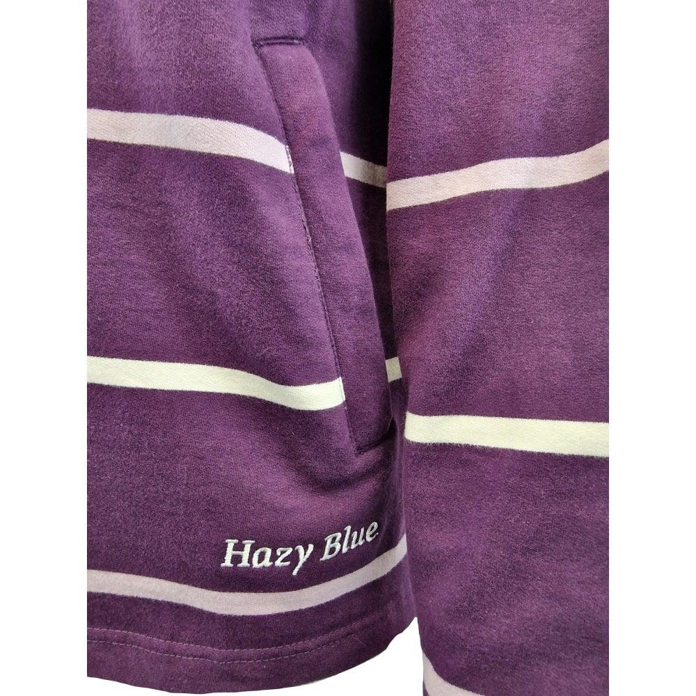 Hazy Blue Womens Half Zip Pullover Sweatshirts - Lizzy - Just £29.99! Shop now at Warwickshire Clothing.