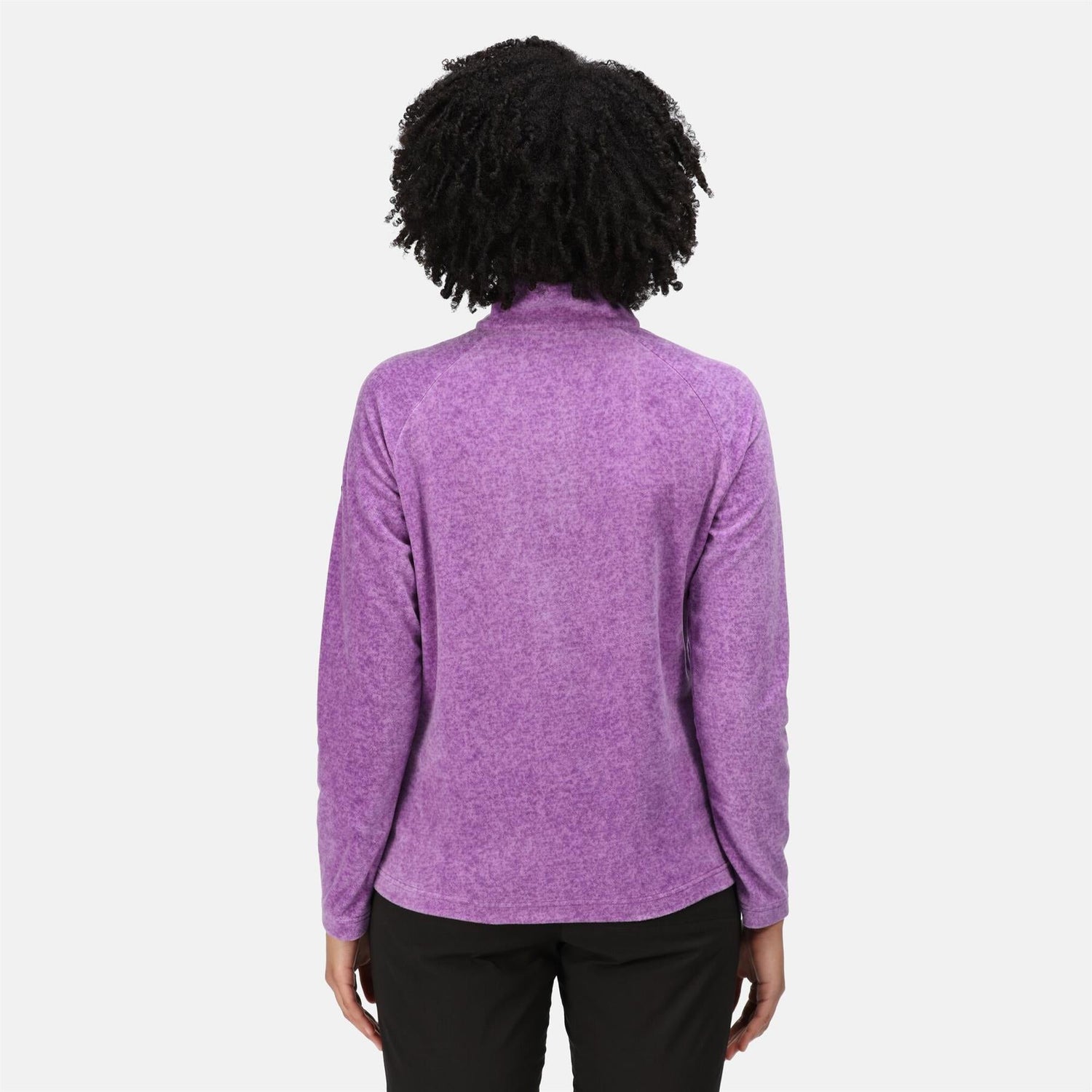 Regatta Womens Pimlo Half Zip Velour Fleece Sweater Pullover Jumper - Just £14.49! Shop now at Warwickshire Clothing.