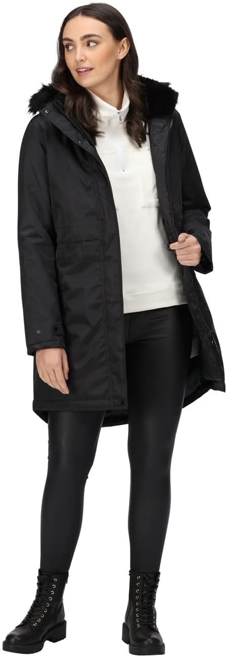 Regatta Women's Lyanna Fur Trim Parka Jacket - Just £39.99! Shop now at Warwickshire Clothing.