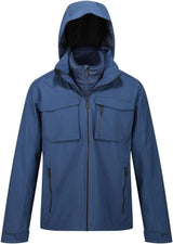 Regatta Mens Shrigley 3 In 1 Waterproof Insulated Hooded Walking Jacket - Just $59.99! Shop now at Warwickshire Clothing. Free Dellivery.
