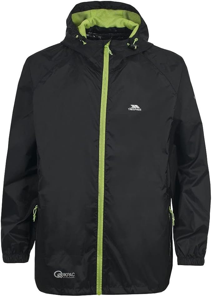 Trespass Qikpac Waterproof Unisex Jacket - Just £24.99! Shop now at Warwickshire Clothing.