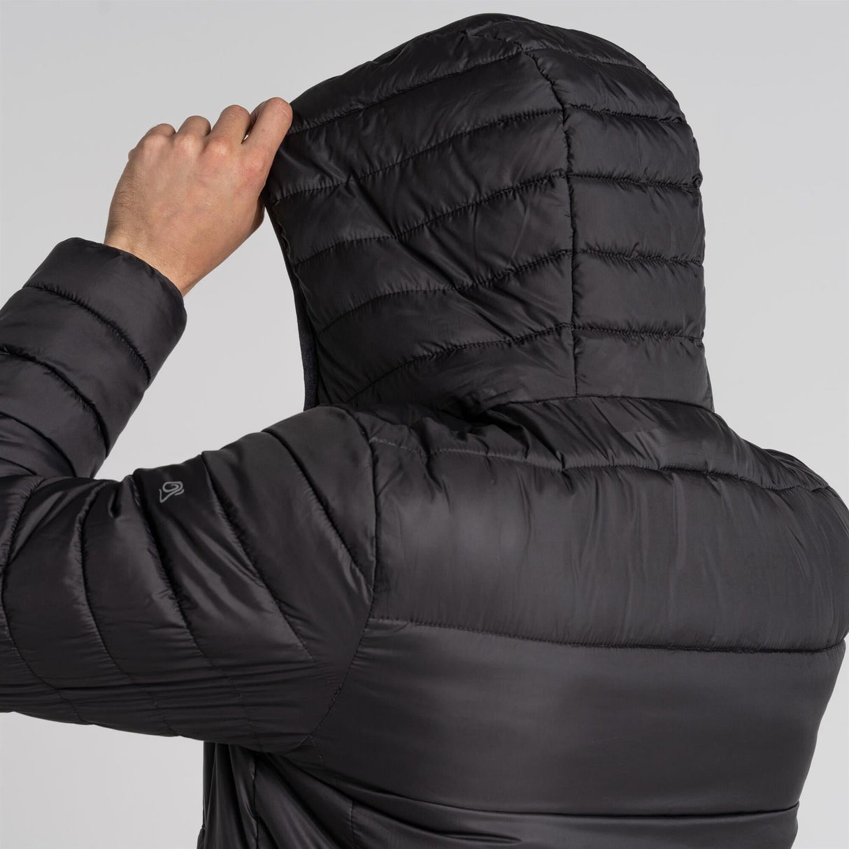 Craghoppers Men's Compresslite VIII Hooded Jacket | Black - Just £54.99! Shop now at Warwickshire Clothing.