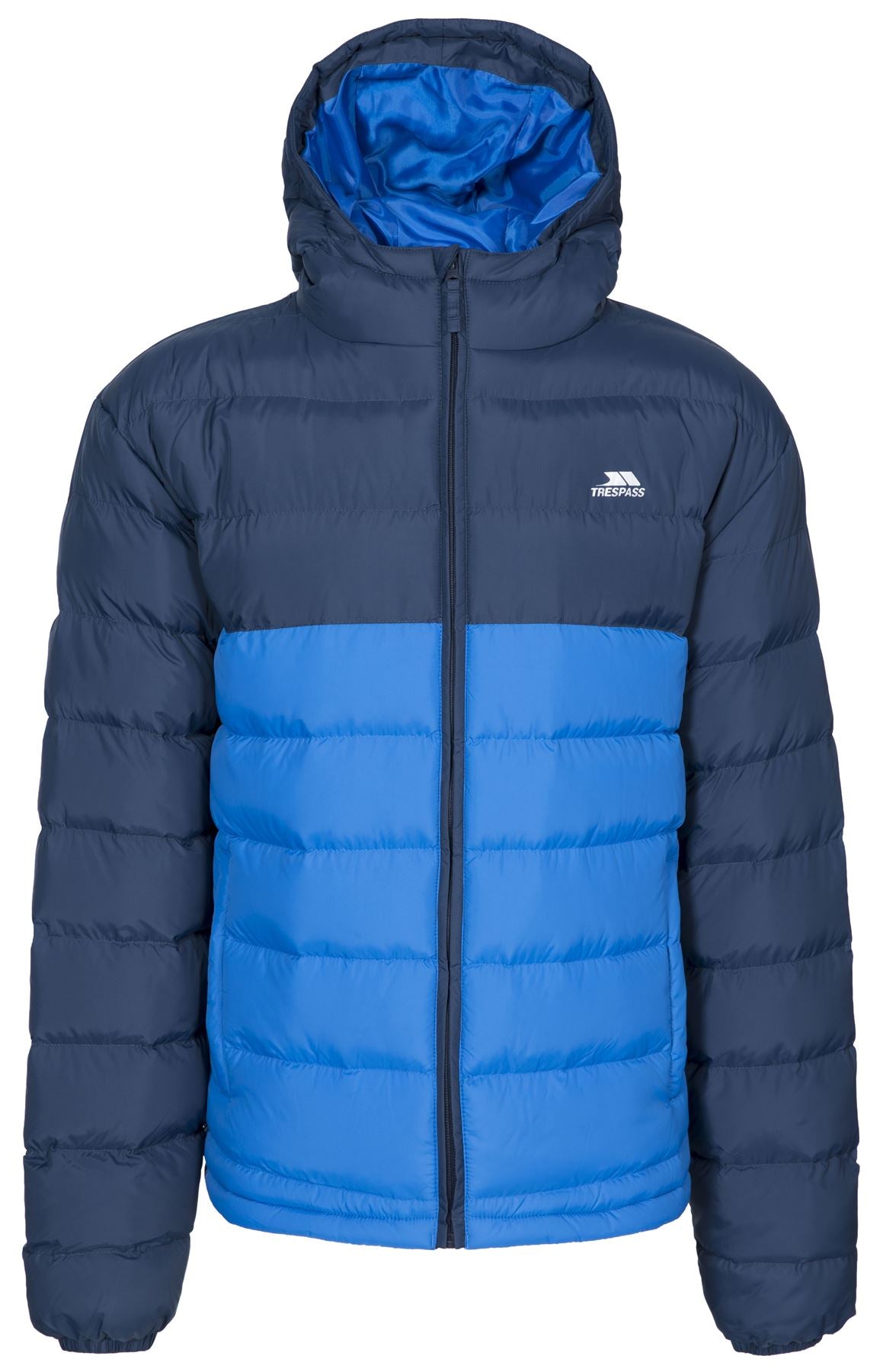 Trespass Mens Oskar Padded Water & Wind Resistant Hooded Padded Jacket - Just £34.99! Shop now at Warwickshire Clothing.