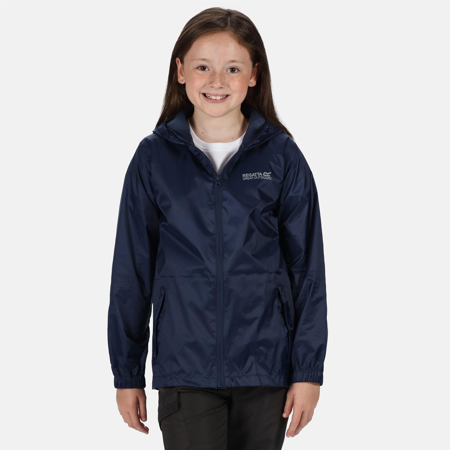Regatta Kids Pack it Jacket III Lightweight Waterproof Packaway Jacket - Just £14.99! Shop now at Warwickshire Clothing.