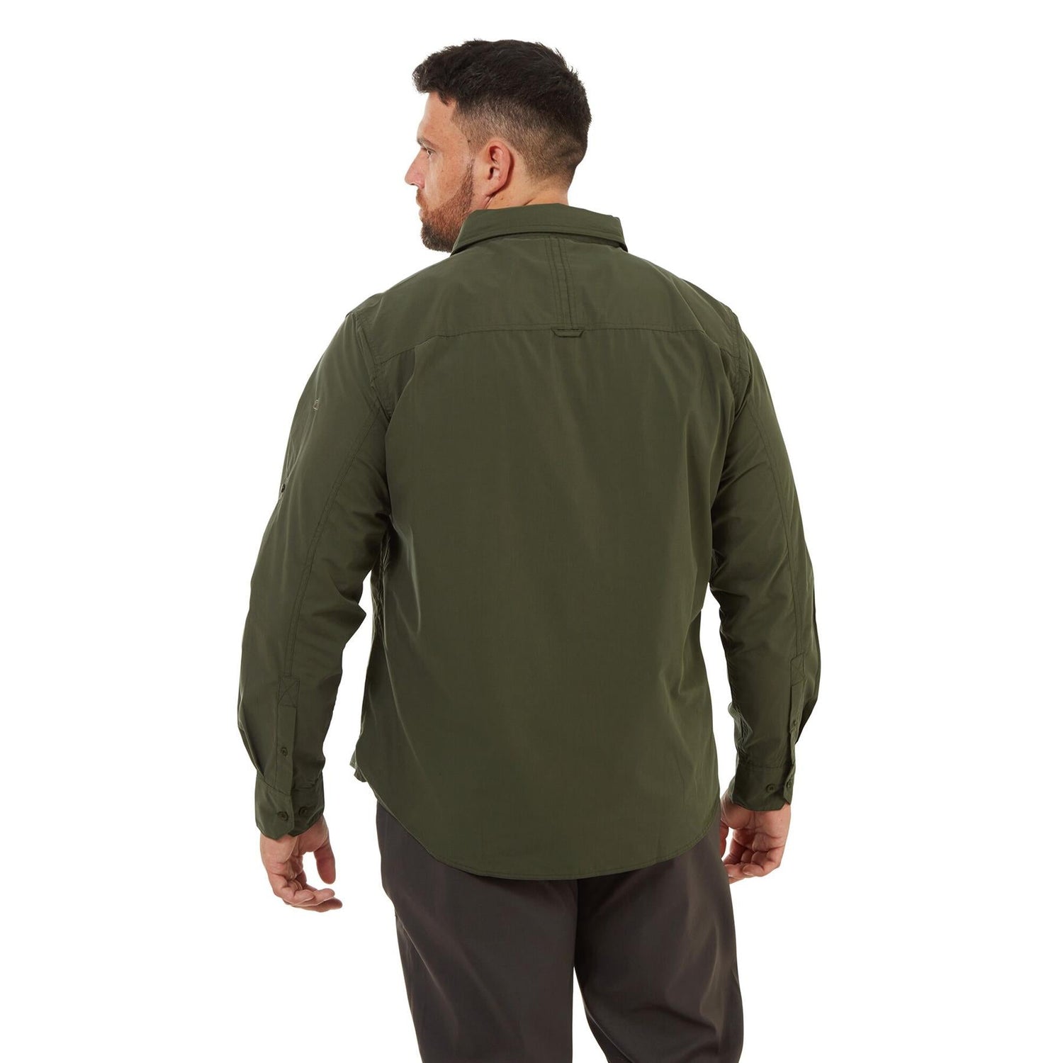Craghoppers Mens New Kiwi Long Sleeved Shirt Walking Nosi Defence Travel - Just £29.99! Shop now at Warwickshire Clothing.