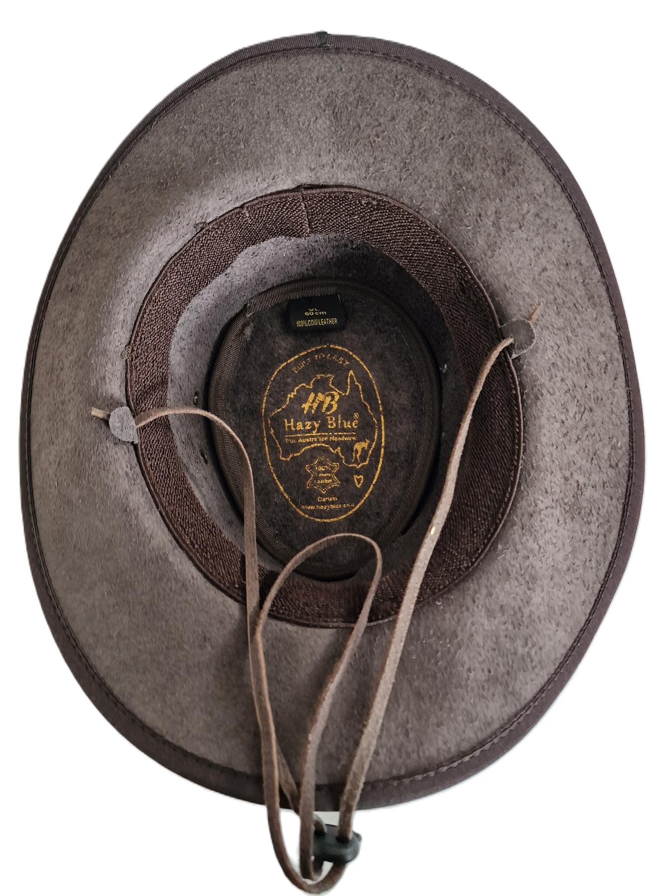 Hazy Blue Crushable Darwin Australian Style Hat - Just £19.99! Shop now at Warwickshire Clothing.