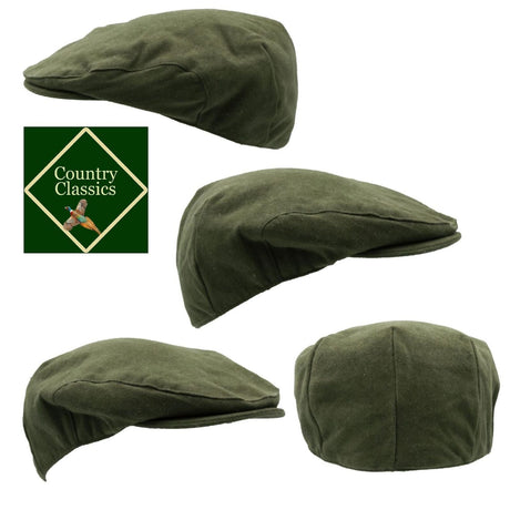 Country Classics Moleskin Flat Cap Shooting Hunting Farming Traditional Unisex - Just £14.99! Shop now at Warwickshire Clothing.