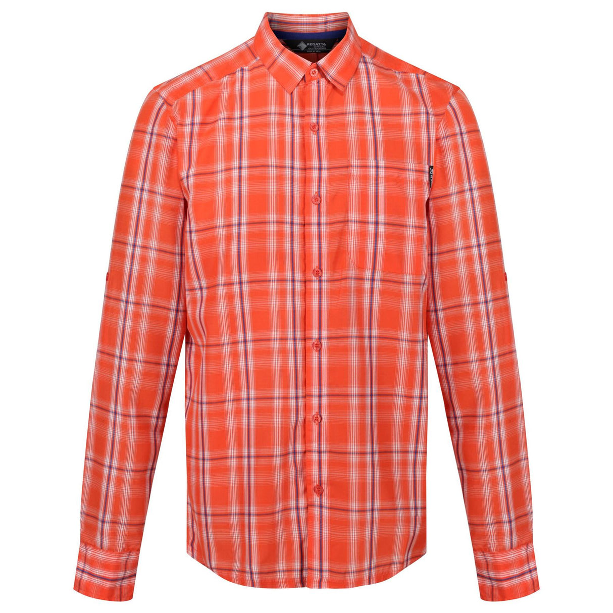 Regatta Mens Mindano V Check Short Sleeve Shirt - Just £14.99! Shop now at Warwickshire Clothing.