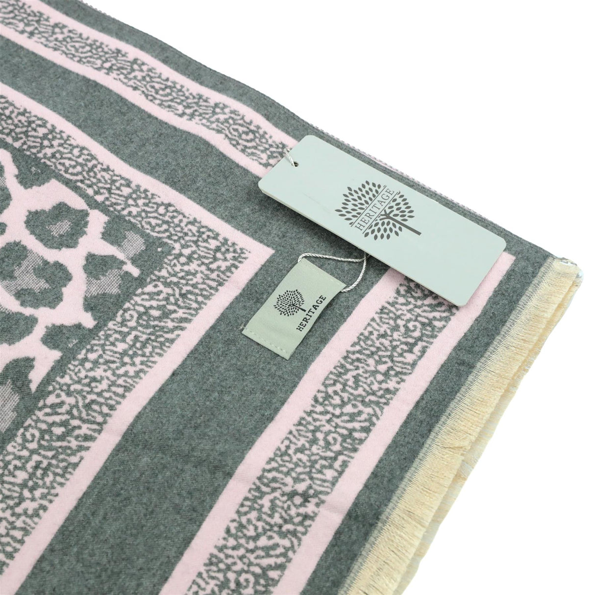 Heritage Warm Cashmere Pashmina Soft Feel Scarves - Leopard - Just £13.99! Shop now at Warwickshire Clothing.