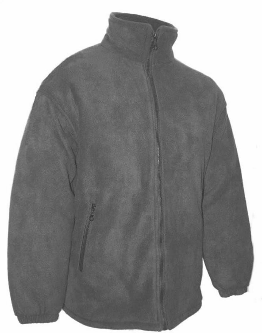 Hazy Blue Unisex Warm Quilted Padded Anti Pill Fleece Jacket - Just £29.99! Shop now at Warwickshire Clothing.