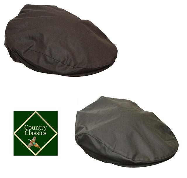 Country Classics Waterproof Wax Shooting Flat Cap - Just $17.99! Shop now at Warwickshire Clothing. Free Dellivery.