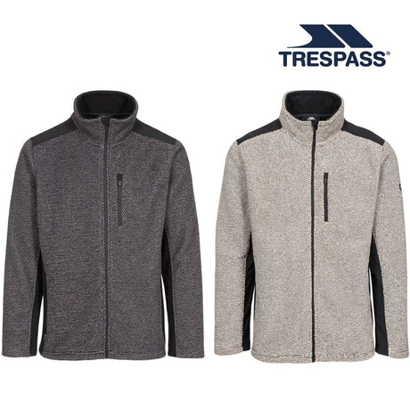 Trespass Mens Faratino Full Zip Knitted Fleece Insulated Jacket - Just £29.99! Shop now at Warwickshire Clothing.