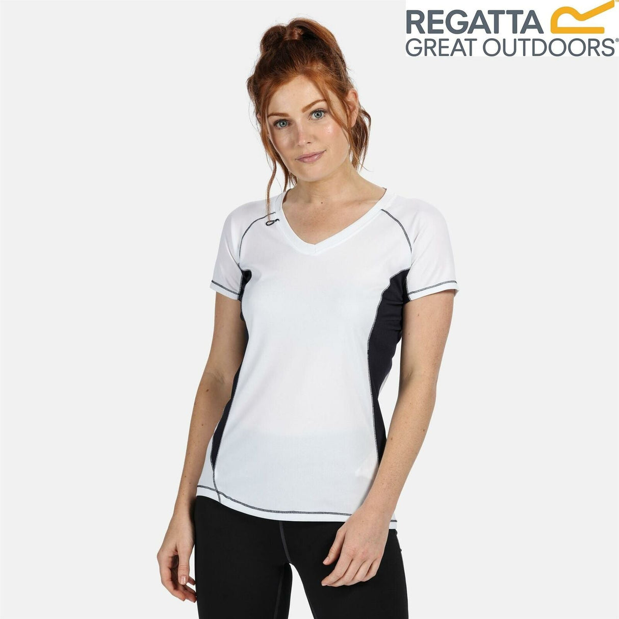 Regatta Womens Beijing Lightweight Cool & Dry Antibacterial T-shirt - Just £8.99! Shop now at Warwickshire Clothing.