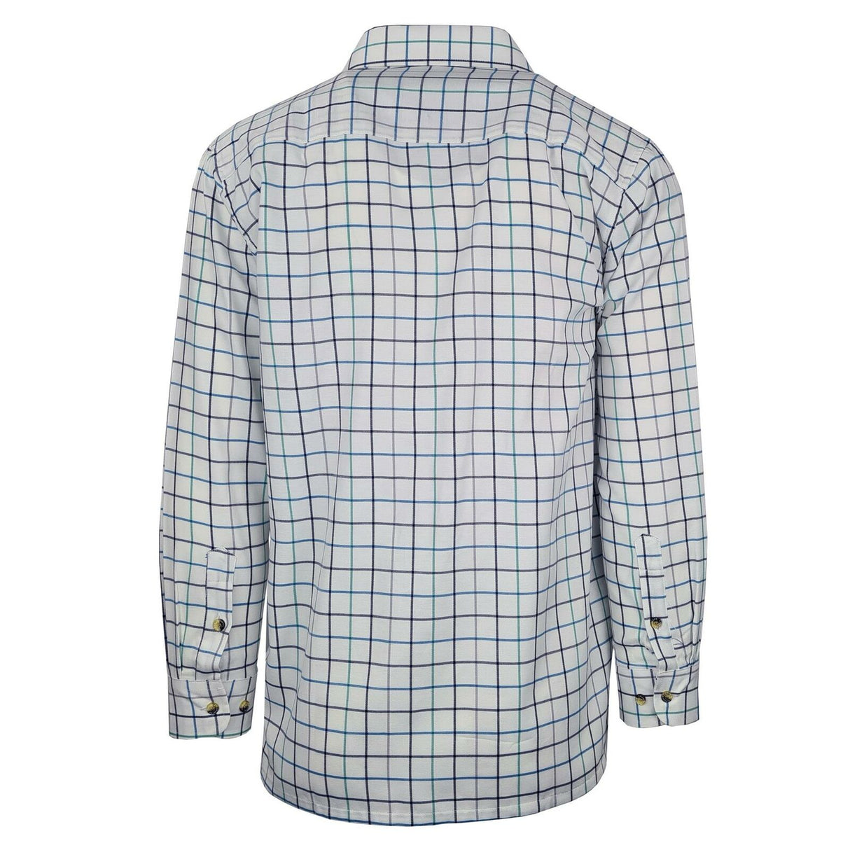 Country Classics Mens Long Sleeve Country Check Shirt - Blenheim Teal - Just £18.99! Shop now at Warwickshire Clothing.