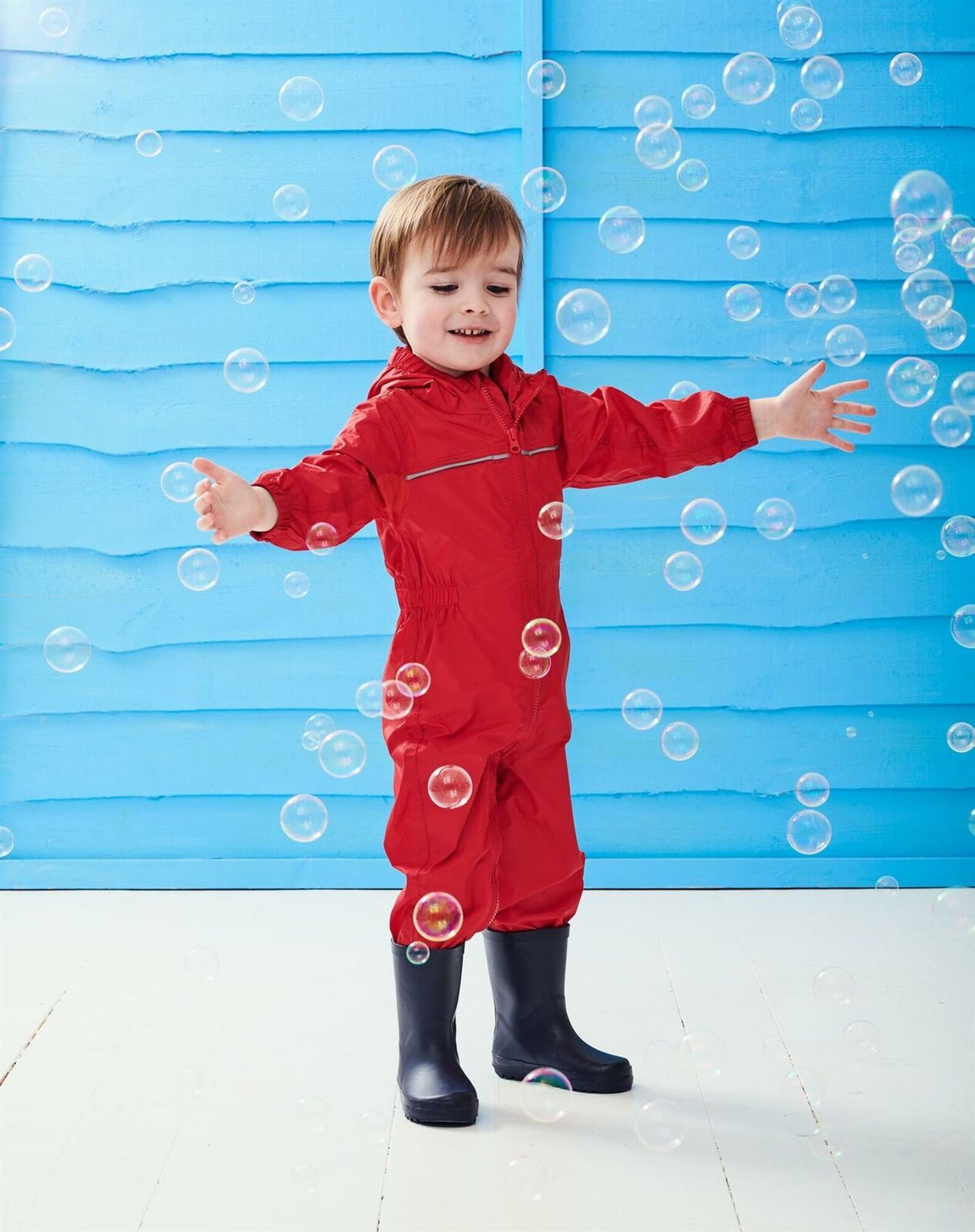 Regatta Kids Rain All in One Waterproof Suit - Just £12.99! Shop now at Warwickshire Clothing.