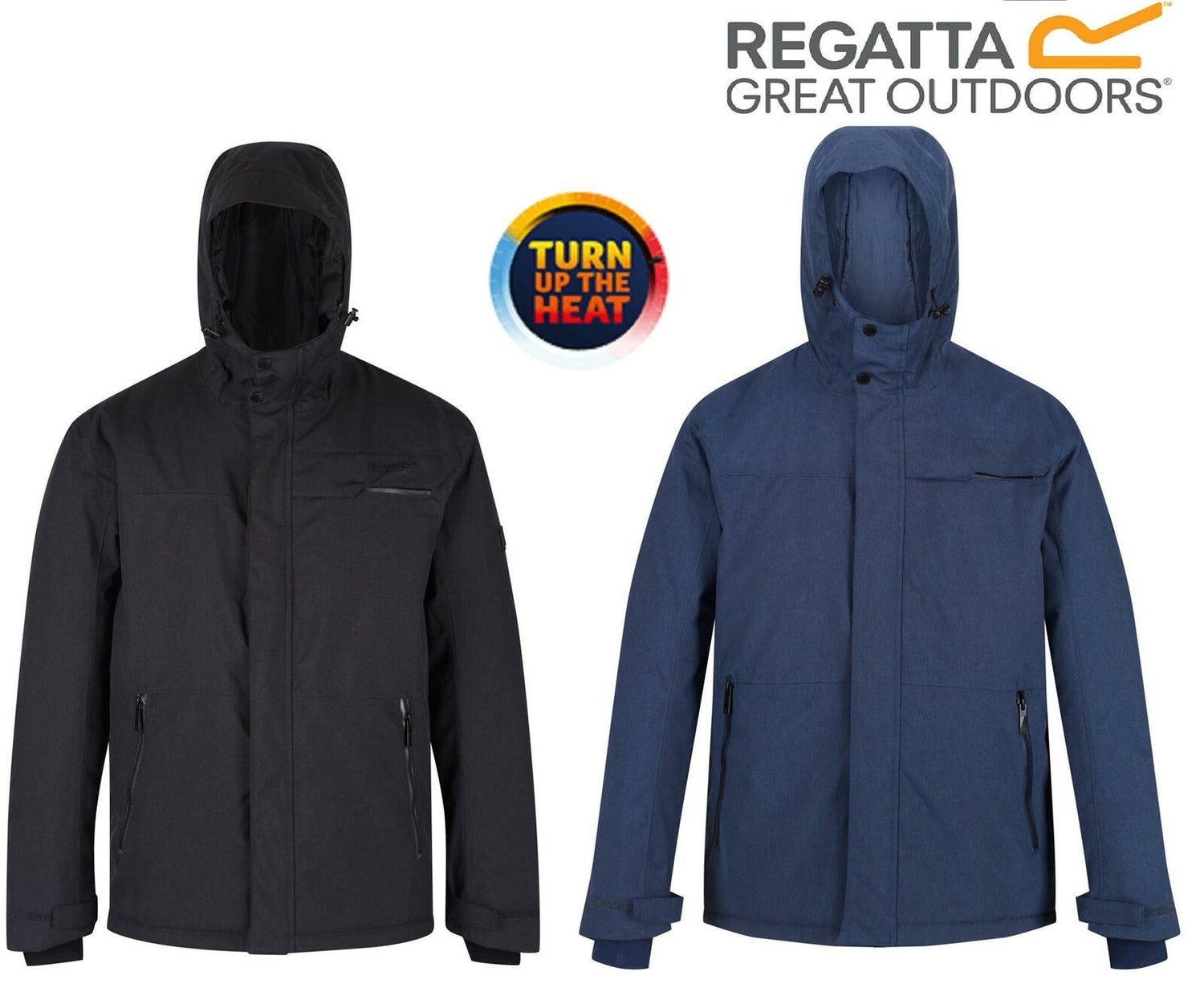 Regatta Mens Volter Shield II Heated Insulated Hooded Waterproof Jacket Coat - Just £84.99! Shop now at Warwickshire Clothing.