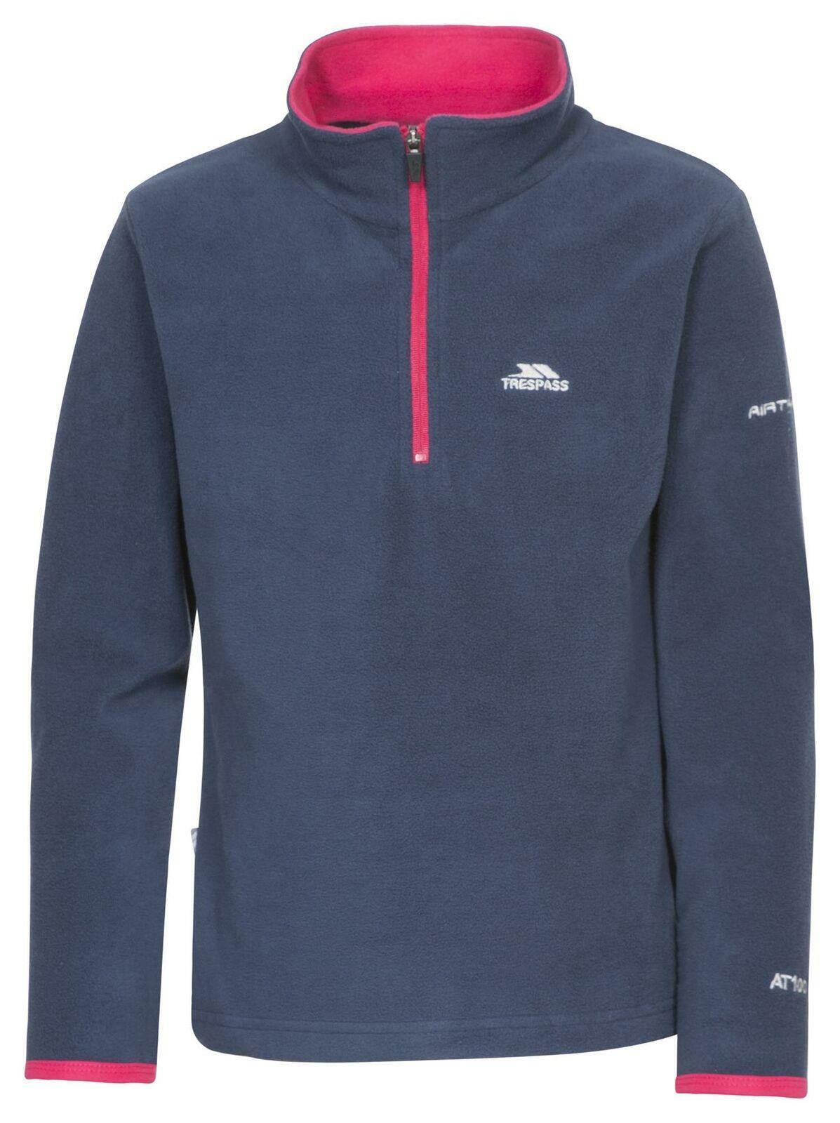 Trespass Womens Sybil Knitted Polyester Half Zip Micro Fleece Jacket - Just £8.99! Shop now at Warwickshire Clothing.