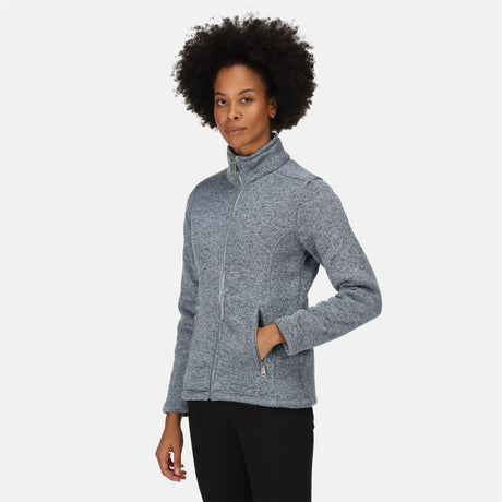 Regatta Razia II Womens Knit Heavyweight Warm Full Zip Fleece Jacket - Just £34.99! Shop now at Warwickshire Clothing.